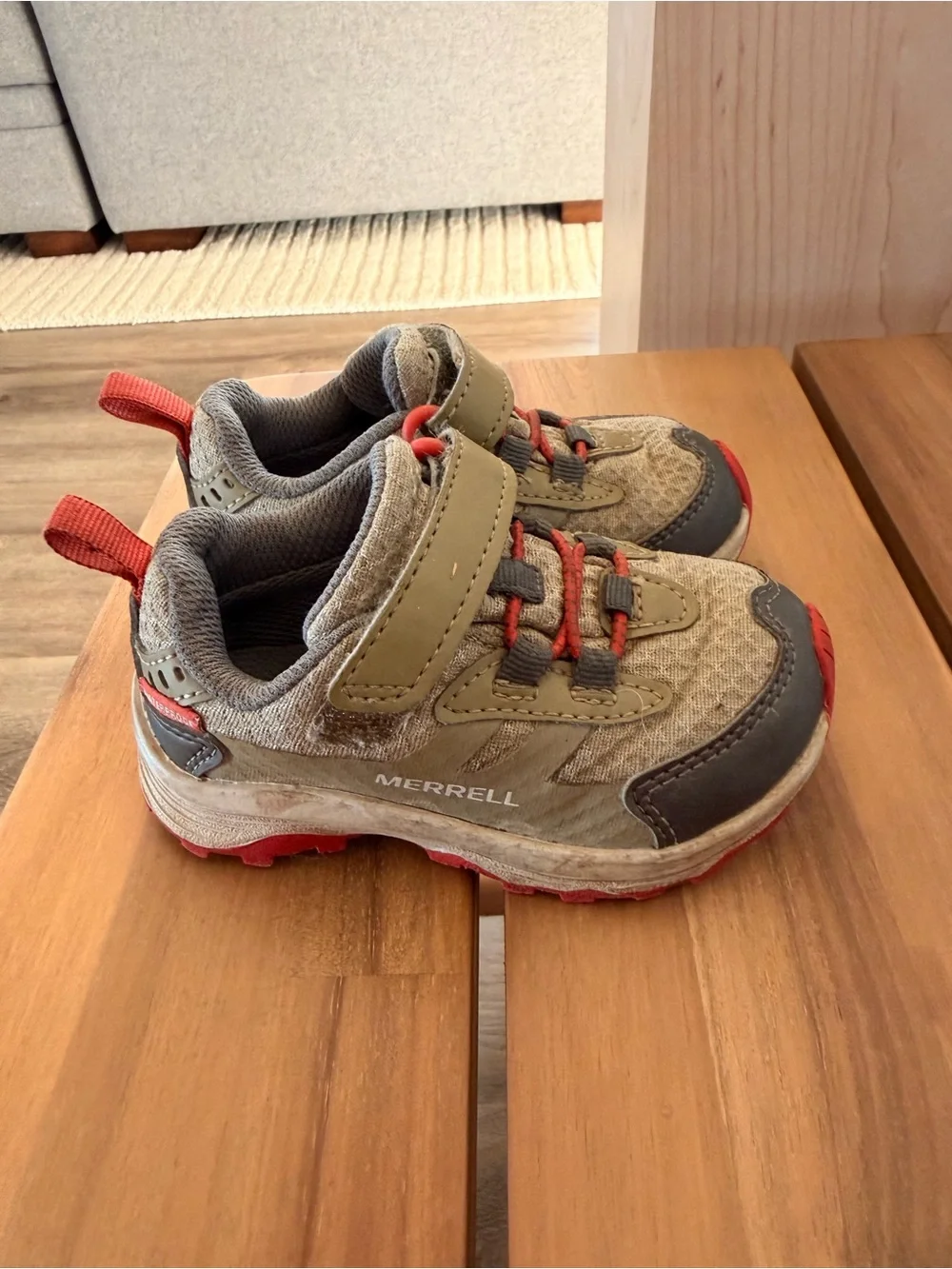 Kids merrell moab speed 2 low waterproof shoes